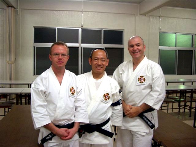 With Arai Sensei at Hombu, Oct. 2005