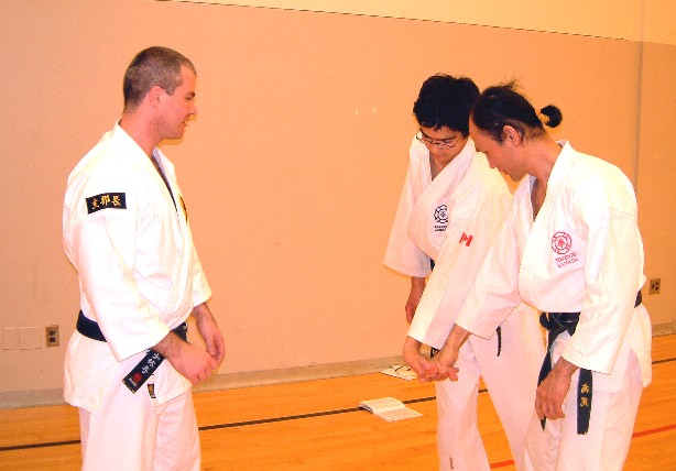 Anders Pettersson-sensei of Sweden visited our Branch in May