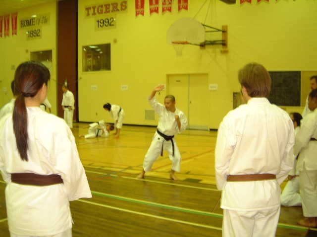 Hagata Sensei teaching