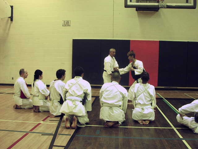 Hiate Sensei teaching