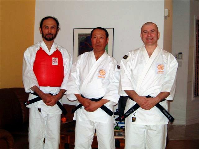 Tahara-sensei (Daihanshi, 8th dan) taught us in November